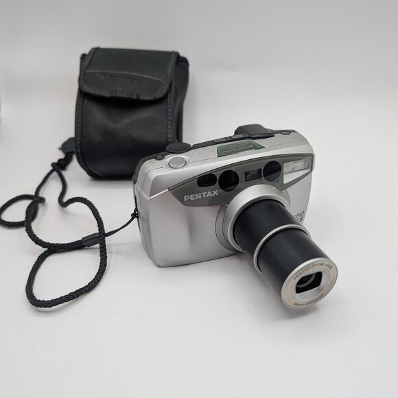 Pentax Espio 105S 35mm Film Camera 38mm-105mm AF Pentax Zoom Lens - TESTED - Picture 1 of 7